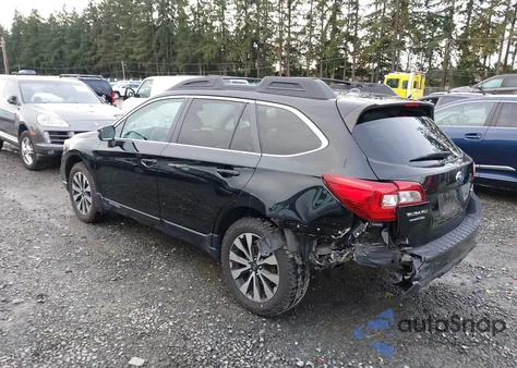 2015 Subaru Outback 2.5I Limited from USA, damaged, VIN 4S4BSALC1F3282814